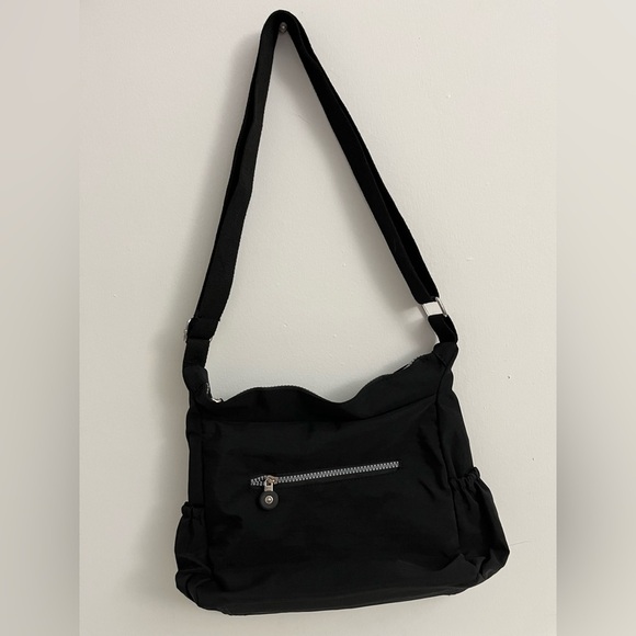 Black Crossbody Bag with Logo - Picture 4 of 8